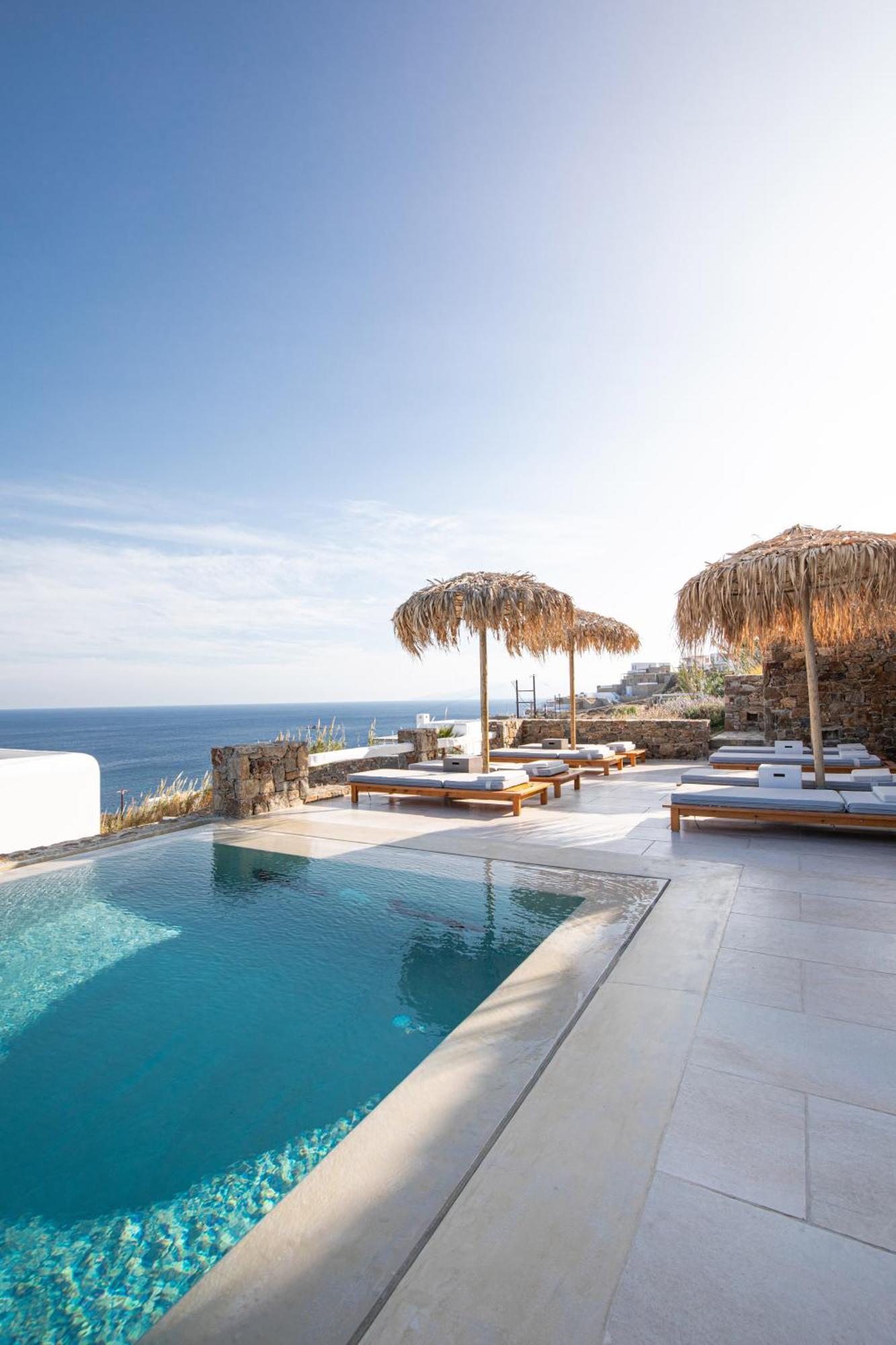 The Summit Of Mykonos Bed & Breakfast Kalo Livadi Dış mekan fotoğraf